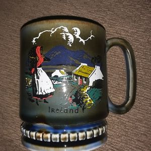 Vintage Irish Porcelain Coffee Cup Mug 1960s